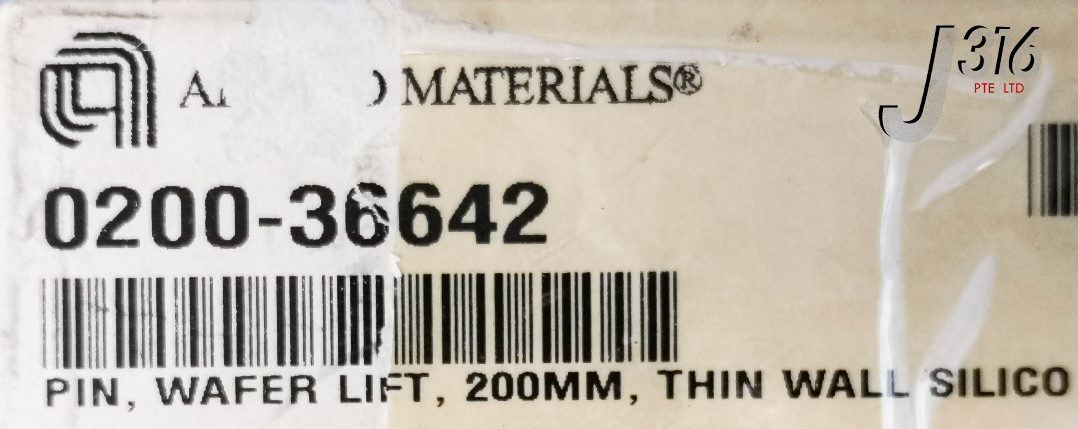 15379 APPLIED MATERIALS PIN WAFER LIFT 200MM THIN WALL SILICO NEW